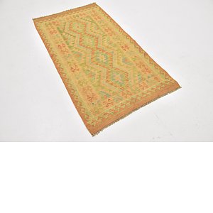 2' 10 x 5' 2 Kilim Waziri Rug