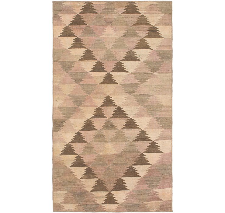 3' 2 x 5' 8 Kilim Fars Rug
