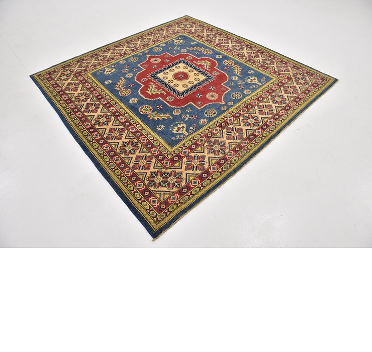 6' 7 x 6' 8 Kazak Square Rug