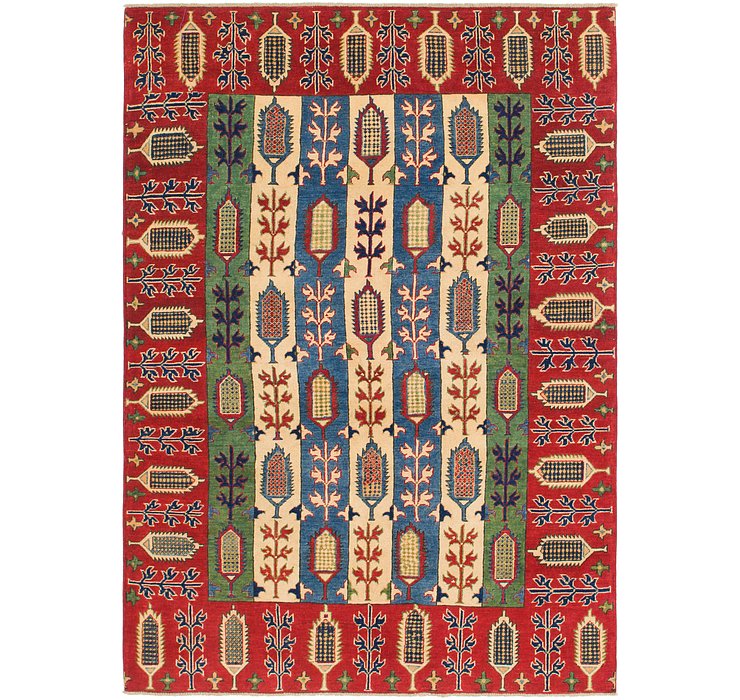 5' 9 x 8' Kazak Rug