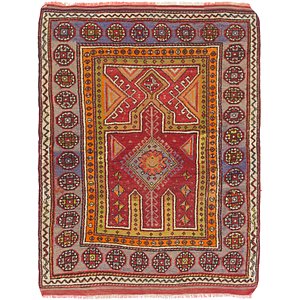 HandKnotted 3' 10 x 5' 2 Anatolian Rug
