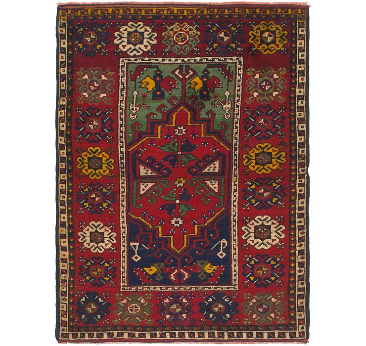 4' x 5' 7 Anatolian Rug