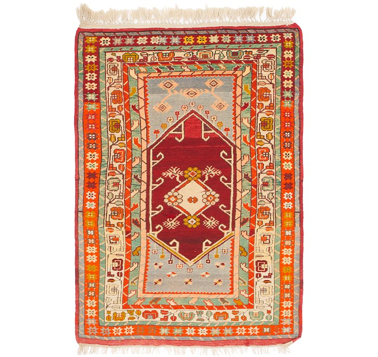 3' 8 x 5' 4 Anatolian Oriental Rug