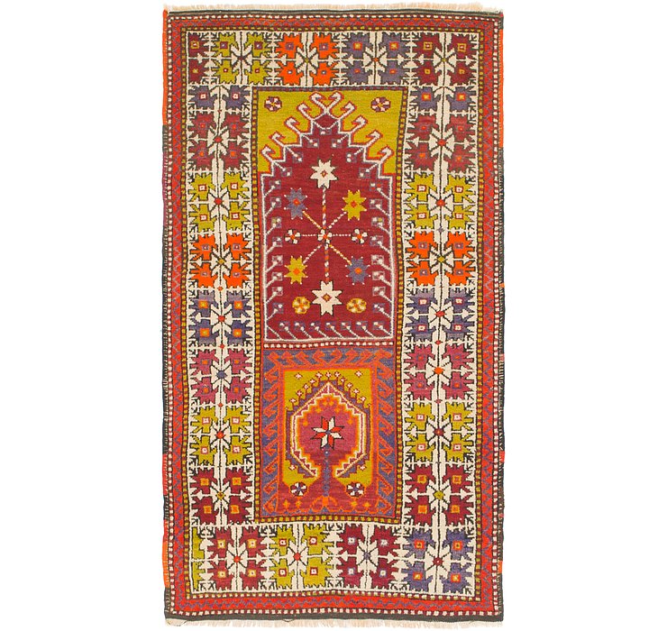 3' 3 x 6' 3 Anatolian Oriental Rug
