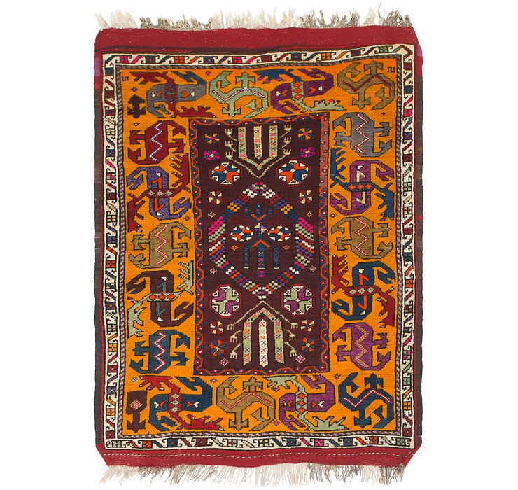 4' 3 x 5' 10 Anatolian Rug