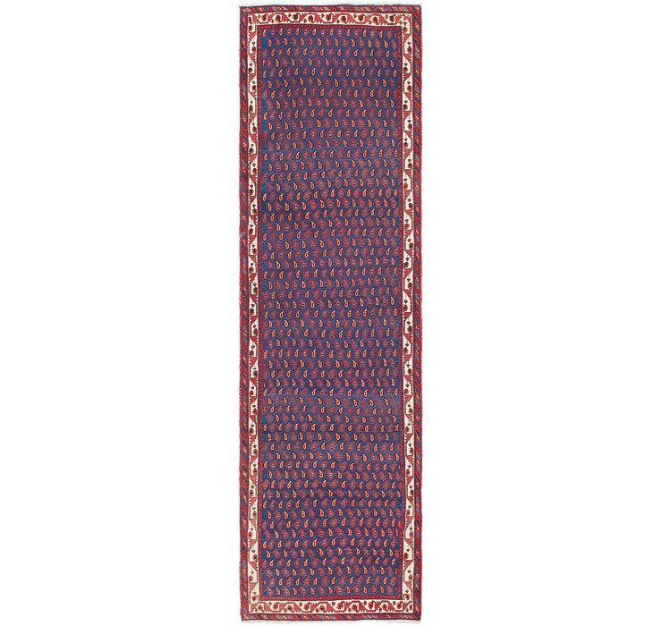 3' 5 x 12' 9 Farahan Persian Runner ...