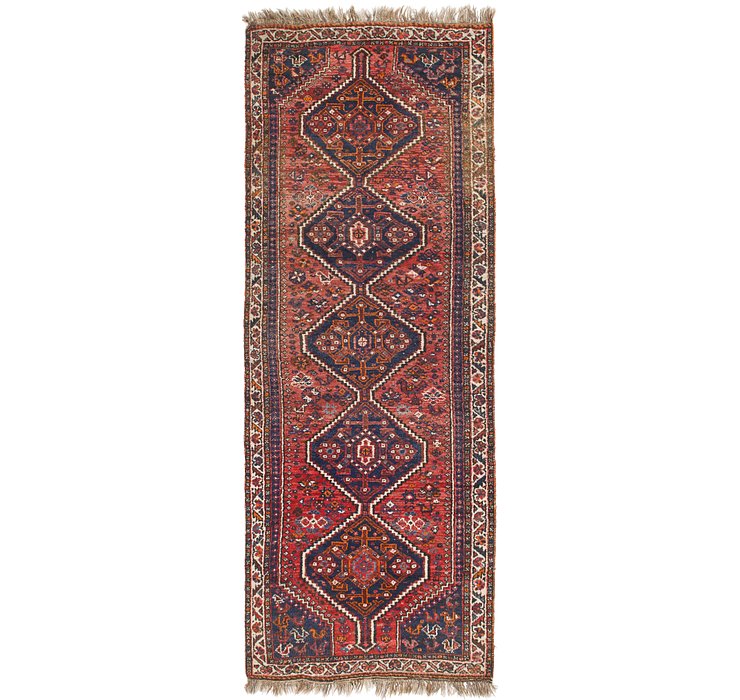 4' x 11' 3 Ghashghaei Persian Runn...