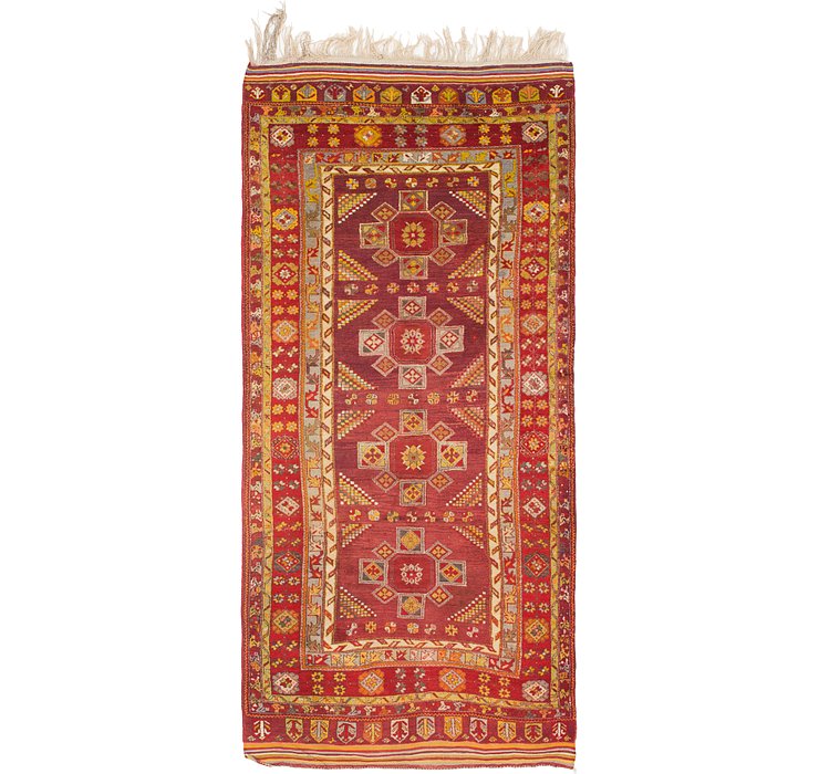 4' 8 x 10' 8 Anatolian Oriental Runn...