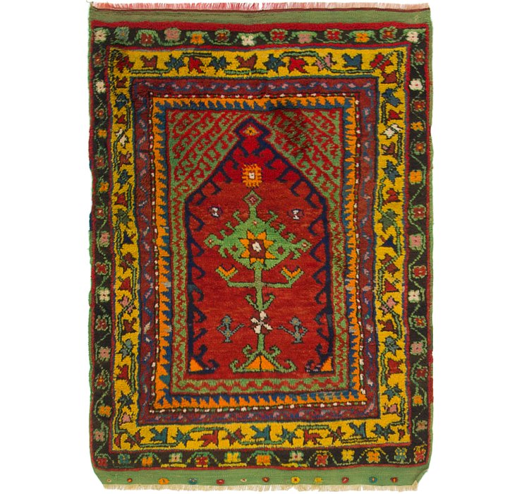 3' 2 x 4' 4 Anatolian Rug