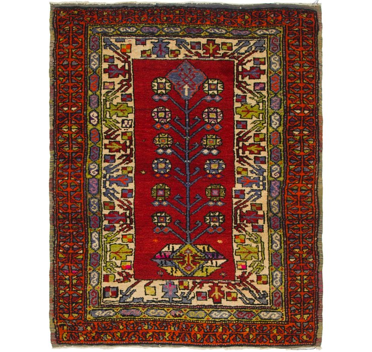 3' x 4' Anatolian Oriental Rug