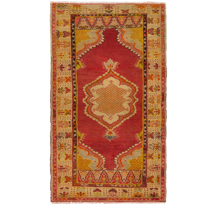 3' x 5' 2 Anatolian Oriental Rug