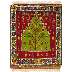 3' 7 x 4' 9 Anatolian Square Rug