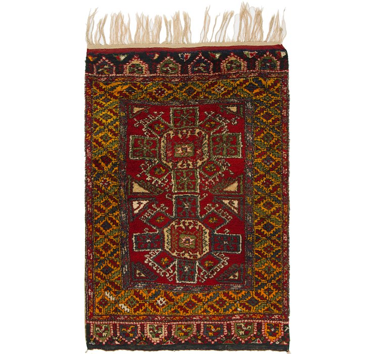 4' 2 x 6' 10 Anatolian Rug