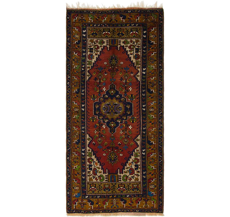 4' x 8' 7 Anatolian Oriental Runn...
