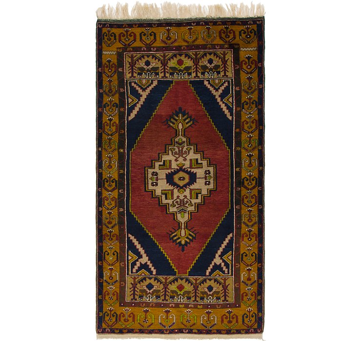 4' x 7' 9 Anatolian Oriental Rug