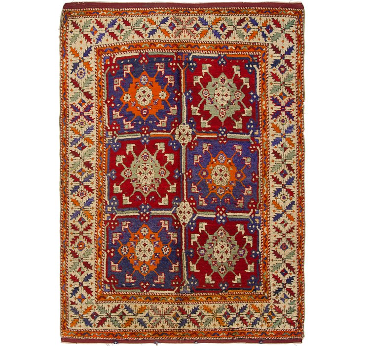 5' 6 x 7' 7 Kars Oriental Rug