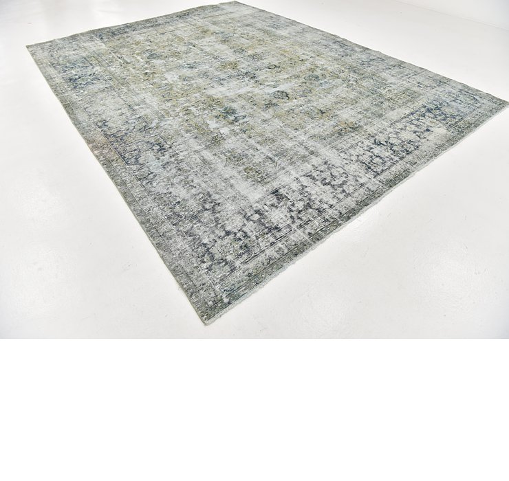 HandKnotted 9' 8 x 12' 9 Ultra Vintage Persian Rug