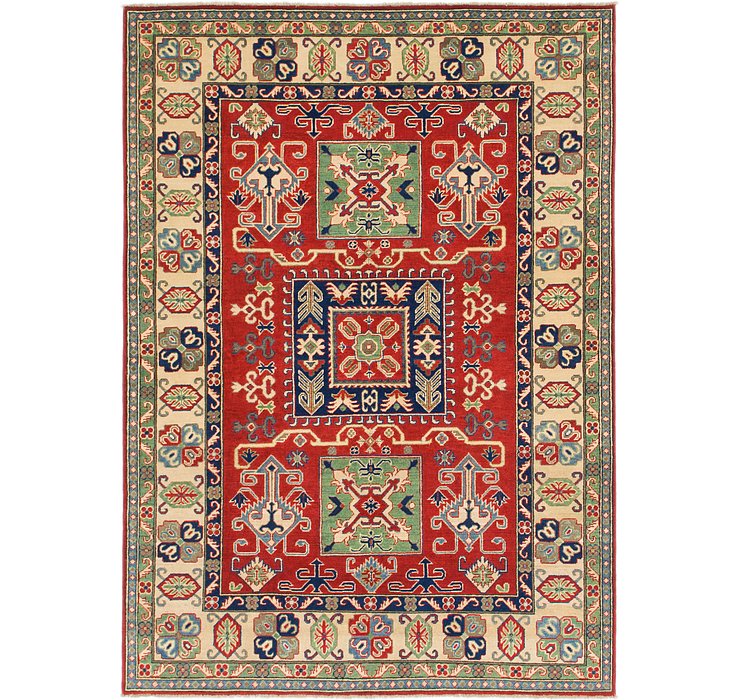 5' 8 x 8' Kazak Rug
