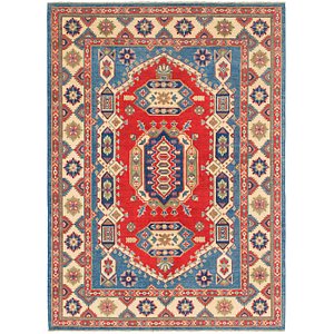 HandKnotted 5' 8 x 8' Kazak Rug