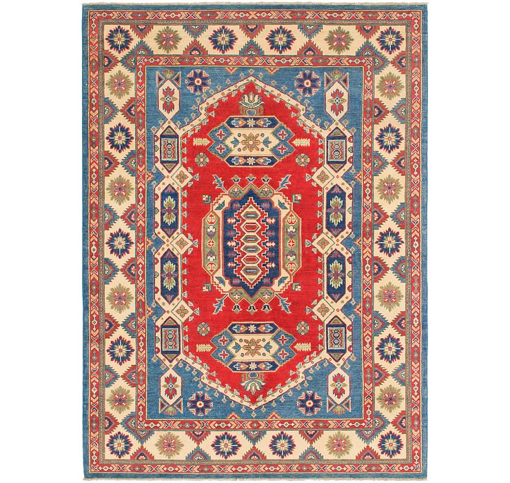 HandKnotted 5' 8 x 8' Kazak Rug