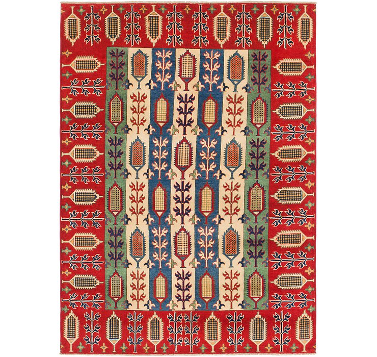 5' 8 x 8' Kazak Rug