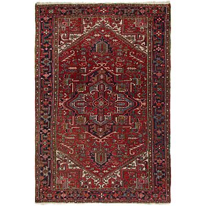 7' 6 x 11' 2 Heriz Persian Rug