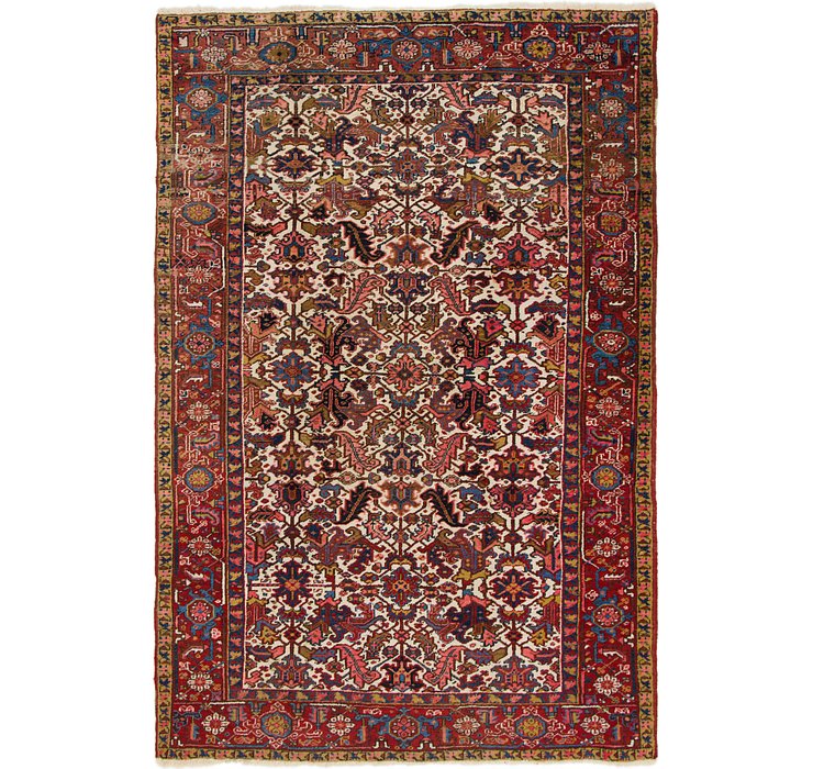 7' 5 x 11' 2 Heriz Persian Rug