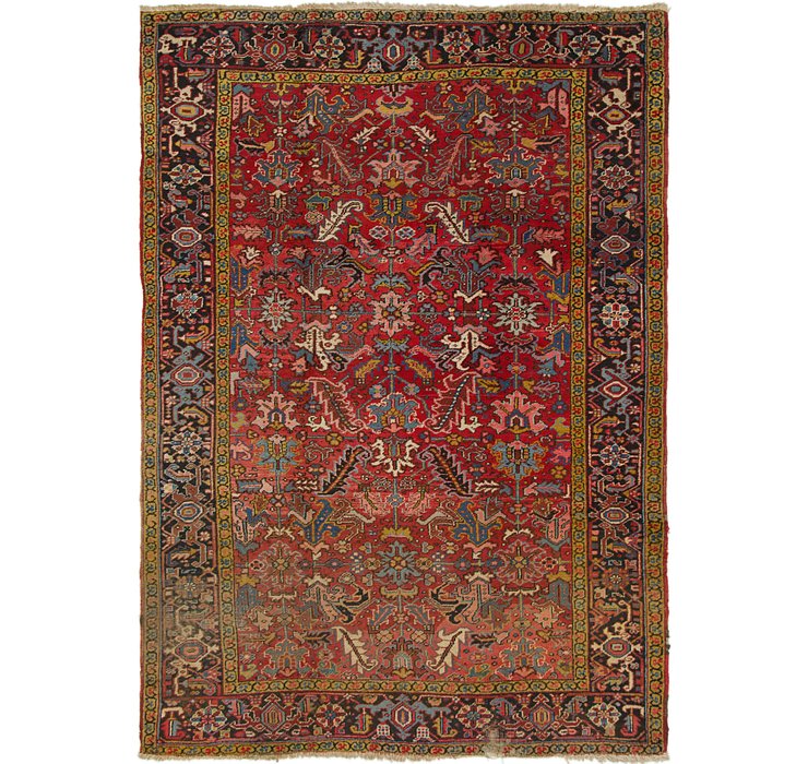 7' 5 x 10' 7 Heriz Persian Rug