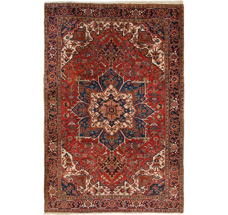 7' 10 x 11' 7 Heriz Persian Rug
