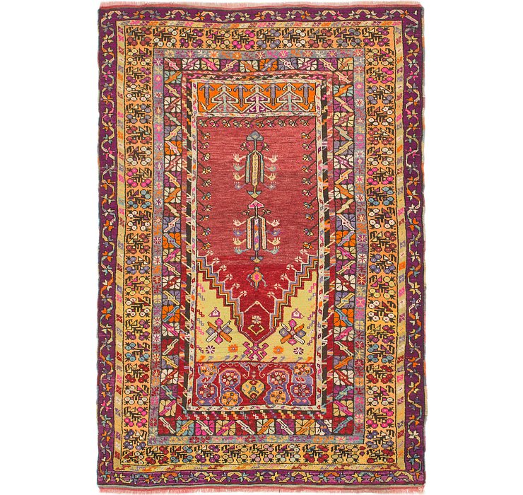 4' 10 x 7' Anatolian Rug