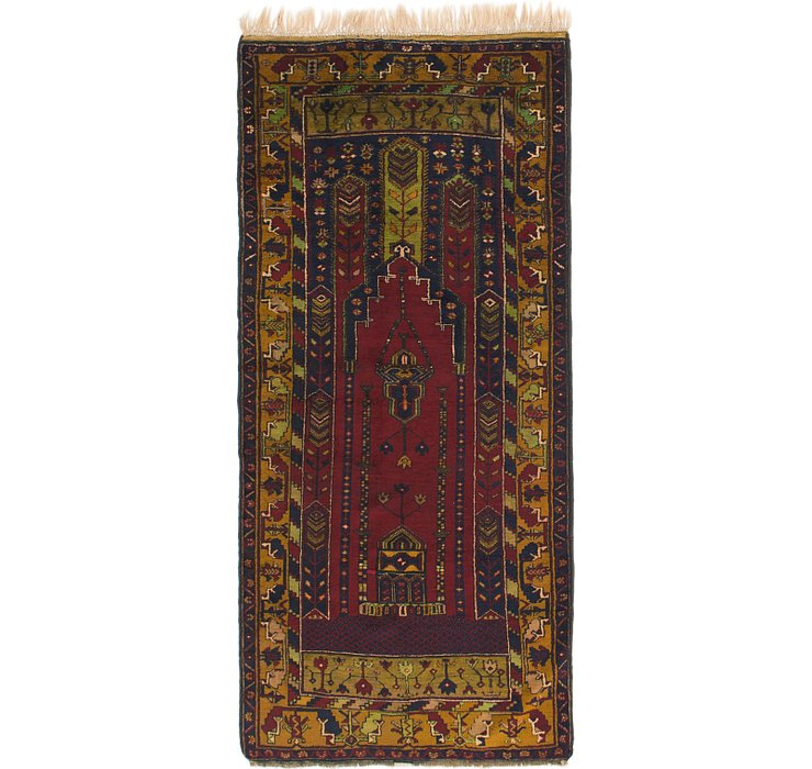 4' x 8' 10 Anatolian Runner Rug