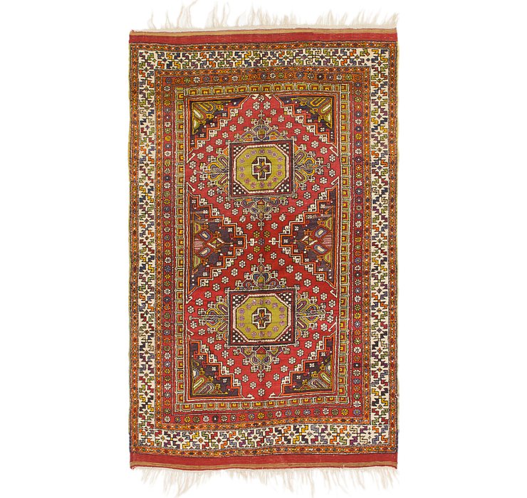 5' 4 x 8' 6 Anatolian Oriental Rug
