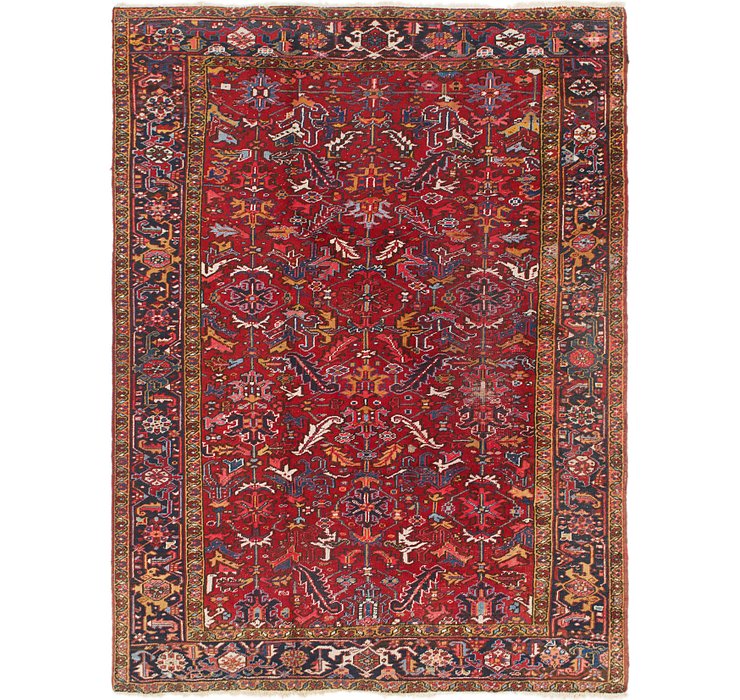 7' 6 x 9' 8 Heriz Persian Rug