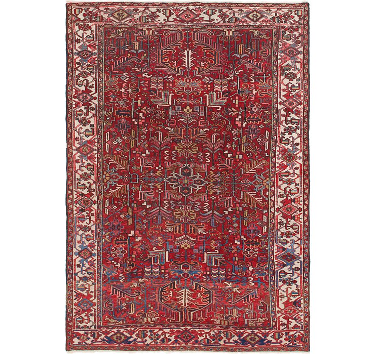 7' 6 x 11' Heriz Persian Rug