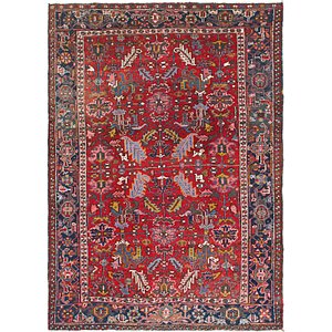 213cm x 290cm Heriz Persian Rug