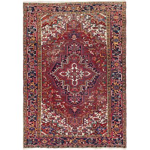200cm x 305cm Heriz Persian Rug
