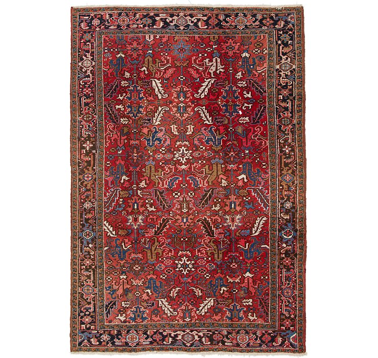7' 10 x 11' 5 Heriz Persian Rug