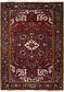 7' x 9' 6 Heriz Persian Rug thumbnail image 1