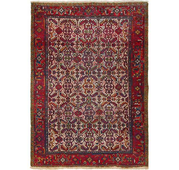 7' 10 x 10' 9 Heriz Persian Rug