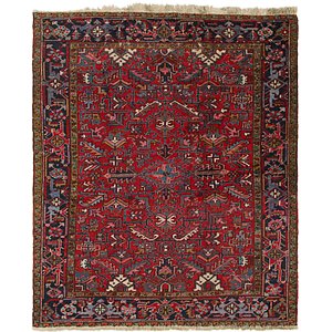 230cm x 265cm Heriz Persian Square Rug