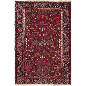 220cm x 325cm Heriz Persian Rug