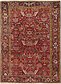 8' 3 x 11' 2 Heriz Persian Rug thumbnail image 1