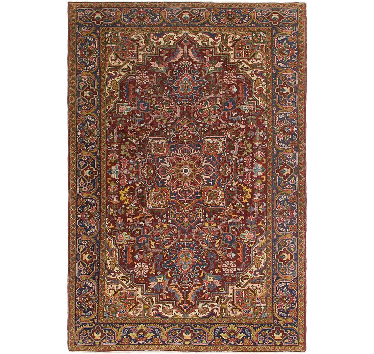 6' 9 x 10' 3 Heriz Persian Rug