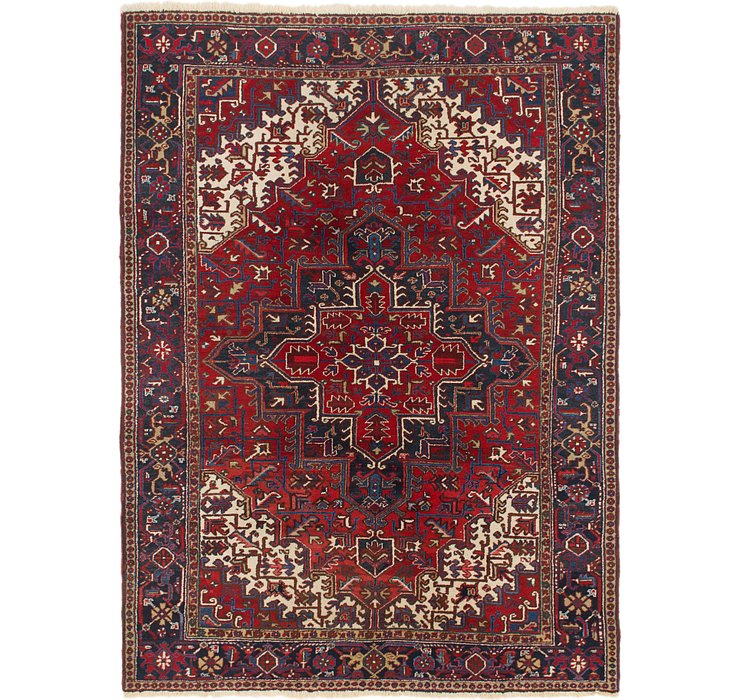 7' 9 x 10' 5 Heriz Persian Rug