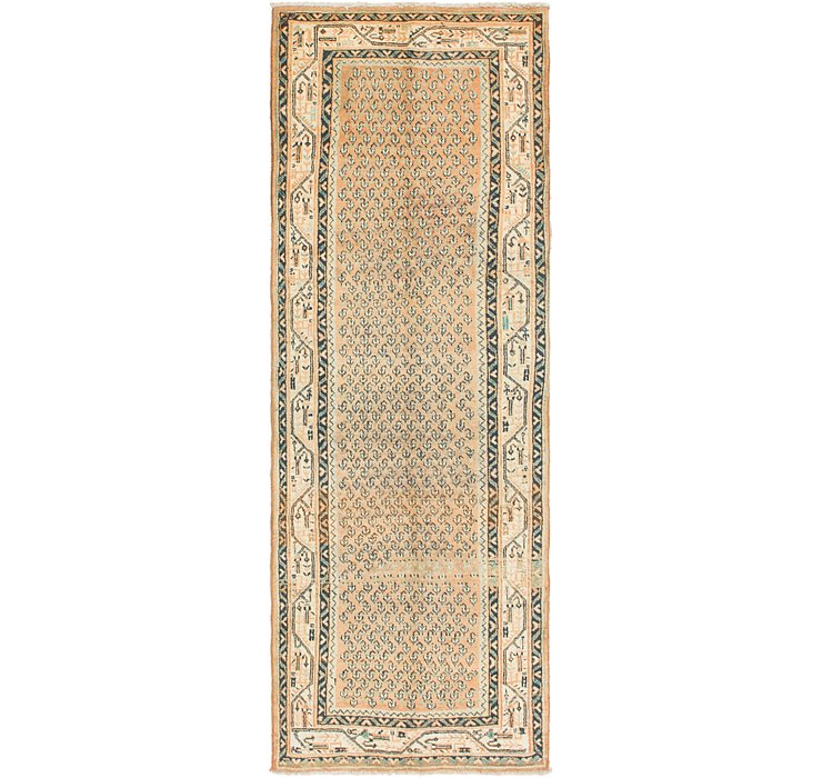 HandKnotted 3' 5 x 9' 10 Botemir Persian Runner ...