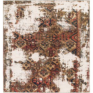 6' 4 x 7' Ultra Vintage Persian S...