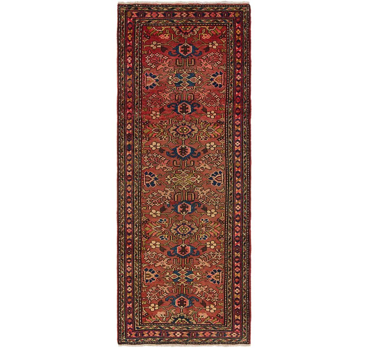 3' 7 x 9' 7 Hamedan Persian Runner ...