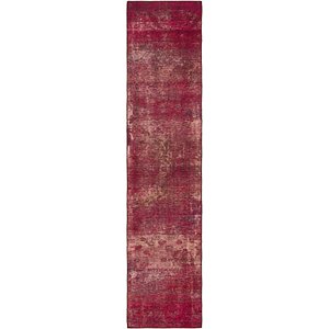 HandKnotted 2' 7 x 12' 2 Ultra Vintage Persian R...