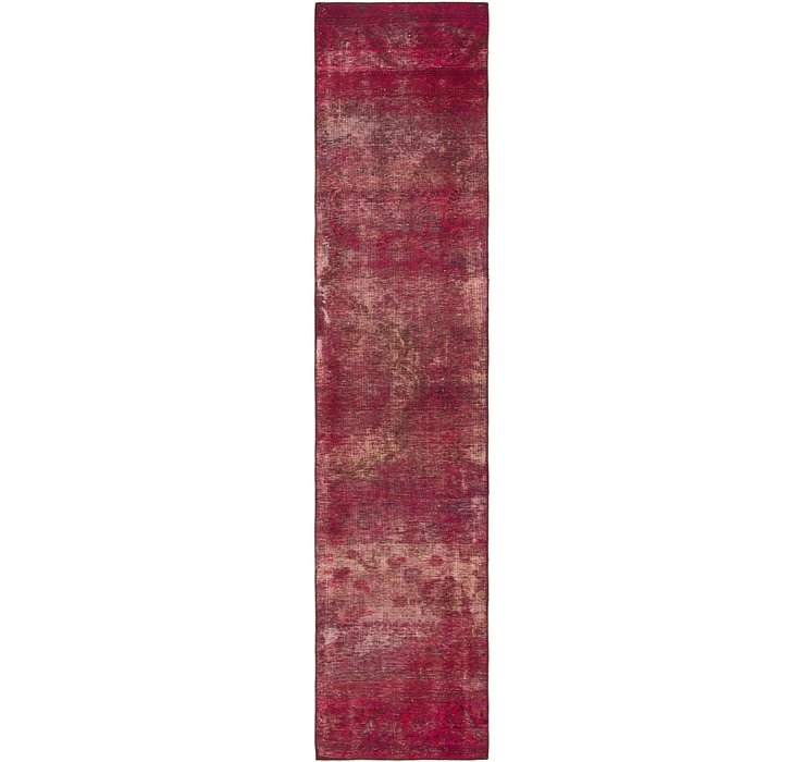 HandKnotted 2' 7 x 12' 2 Ultra Vintage Persian R...