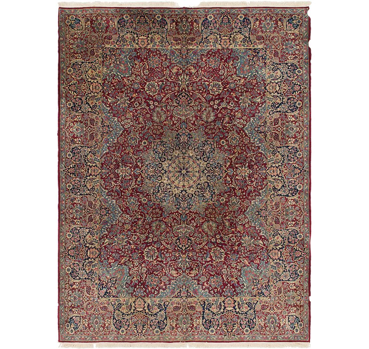 9' 9 x 13' Kerman Persian Rug